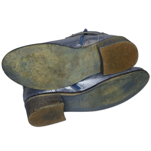 Roberto d'Angelo Crackle Harness Bling Ankle Boots - Picture 4 of 4